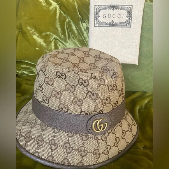 Gucci Canvas Bucket Hat - Picture 1 of 10